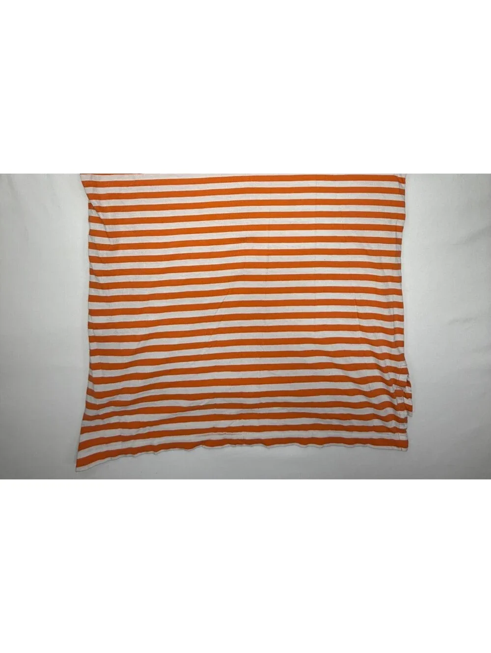 POLO Ralph Lauren Men's Polo Shirt Striped Short Sleeve Size Large Orange